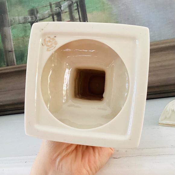 Set of 2 LENOX JUDAIC SABBATH CANDLE HOLDERS Porcelain 22K Gold Gilt 12 Tribes - Picture 6 of 11